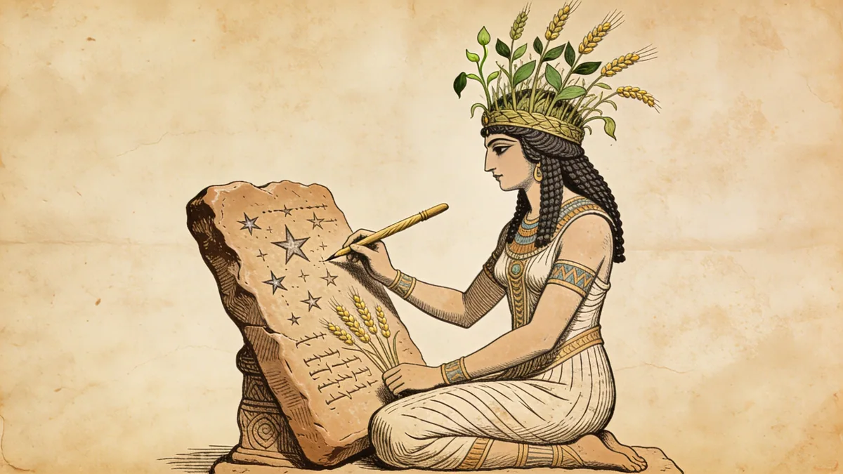 Visual depiction of Nisaba