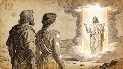 Visual depiction of Numbers 12