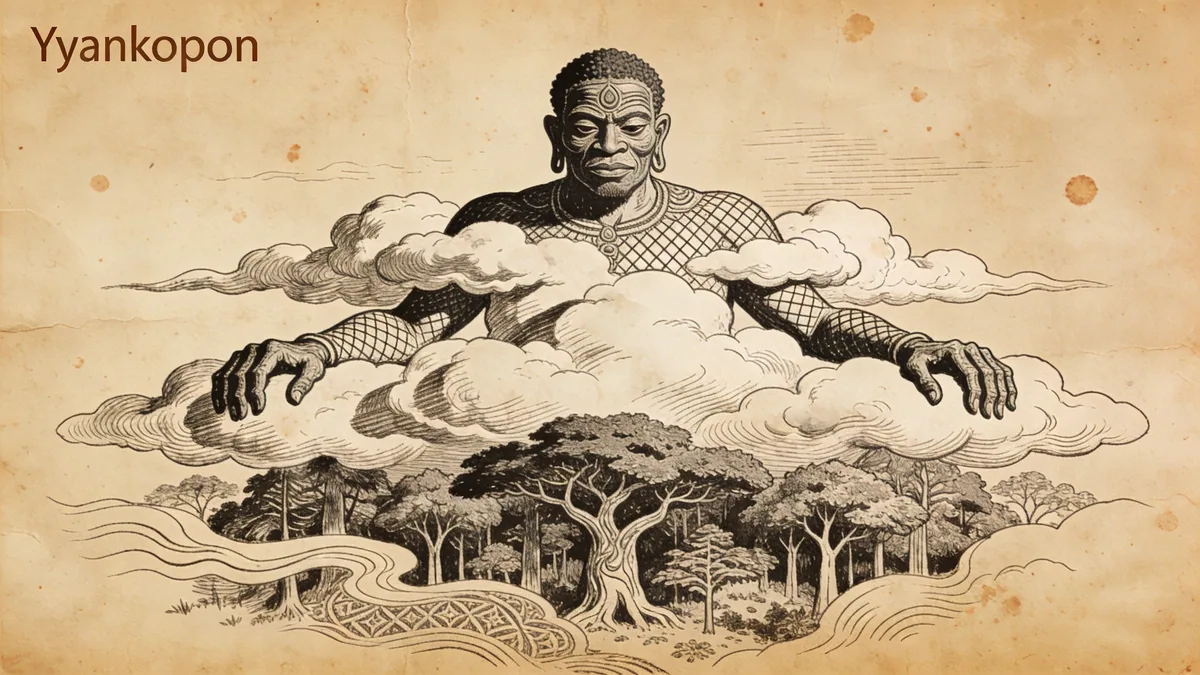 Visual depiction of Nyankopon