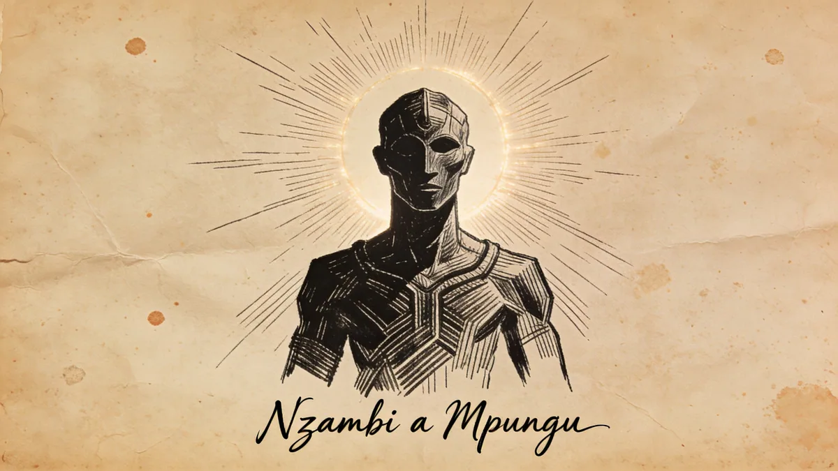 Visual depiction of Nzambi a Mpungu