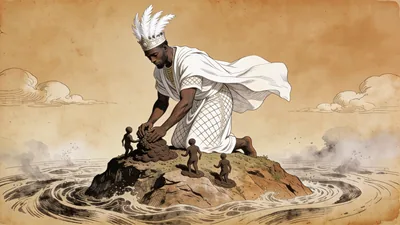 Visual depiction of Obatala