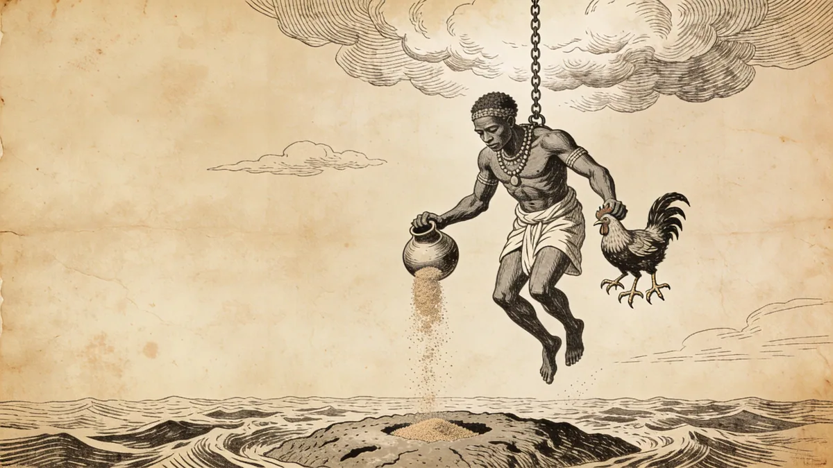 Visual depiction of Oduduwa