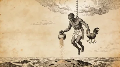 Visual depiction of Oduduwa