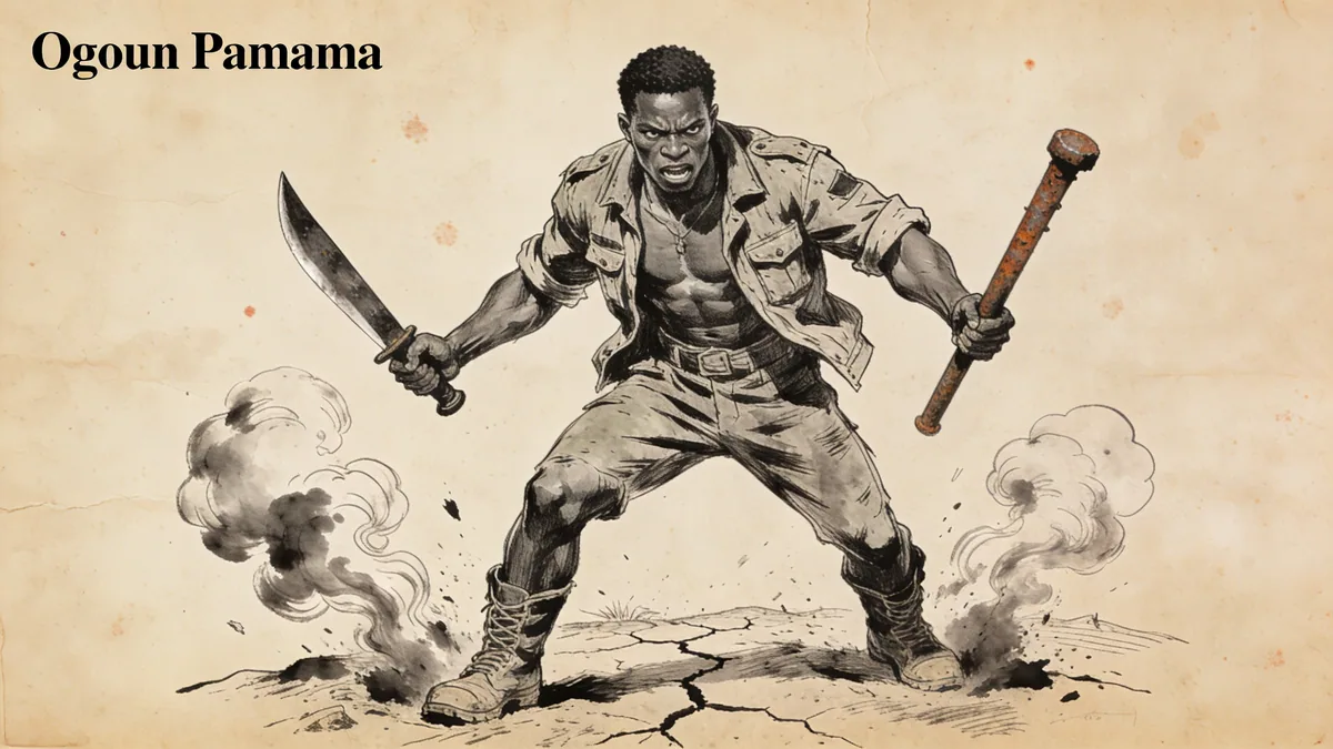 Visual depiction of Ogoun Panama