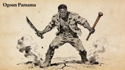 Visual depiction of Ogoun Panama