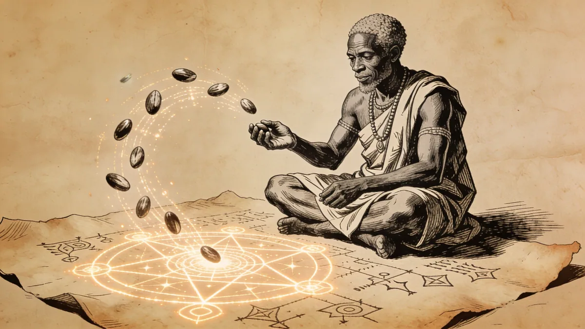 Visual depiction of Orunmila