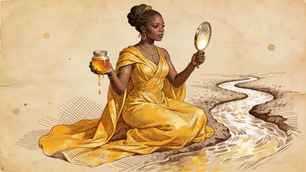 Visual depiction of Oshun