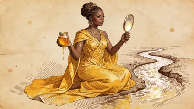 Visual depiction of Oshun