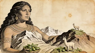 Visual depiction of Pachamama