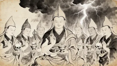 Visual depiction of Padmasambhava