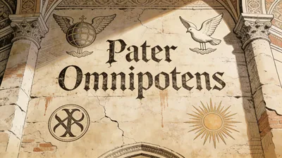 Visual depiction of Pater Omnipotens