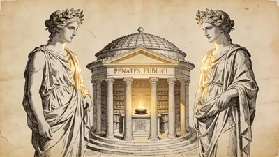 Visual depiction of Penates Publici