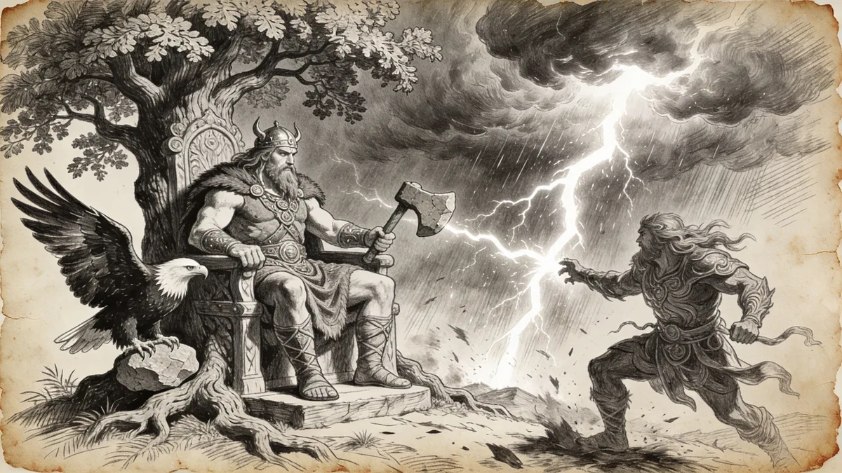 Visual depiction of Perun