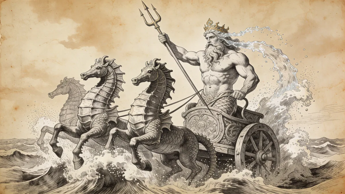 Visual depiction of Poseidon