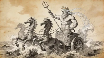 Visual depiction of Poseidon