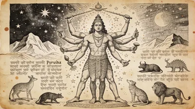 Visual depiction of Purusha