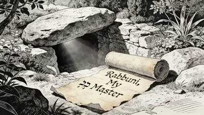 Visual depiction of Rabbuni