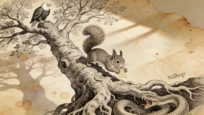 Visual depiction of Ratatoskr