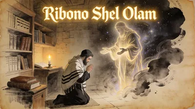 Visual depiction of Ribono Shel Olam