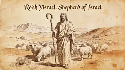 Visual depiction of Ro'eh Yisrael