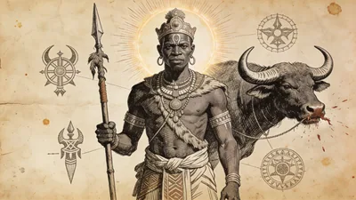 Visual depiction of Ryangombe
