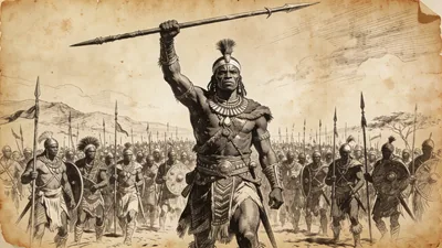 Visual depiction of Shaka Zulu