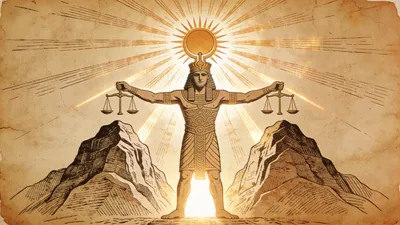 Visual depiction of Shamash