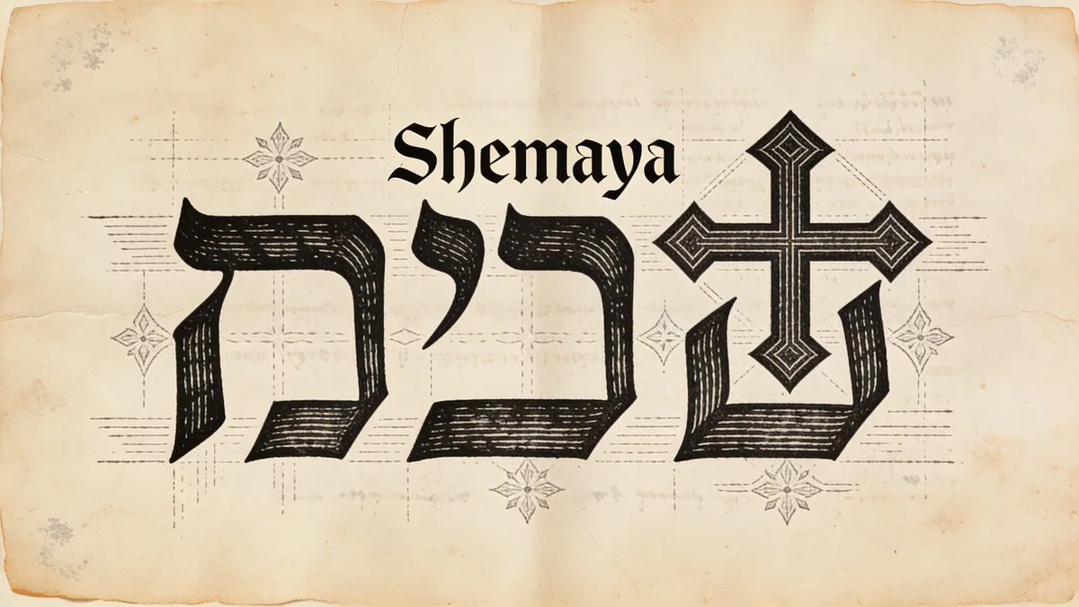Visual depiction of Shemaya