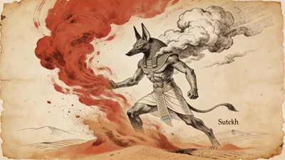 Visual depiction of Sutekh