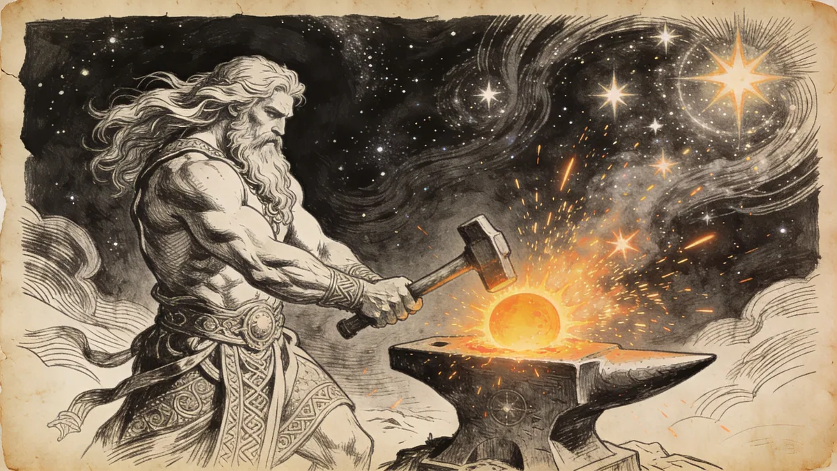 Visual depiction of Svarog