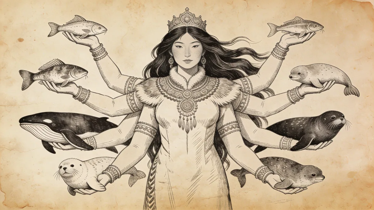 Visual depiction of Takanaluk Arnaluk