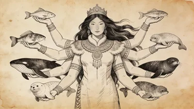 Visual depiction of Takanaluk Arnaluk