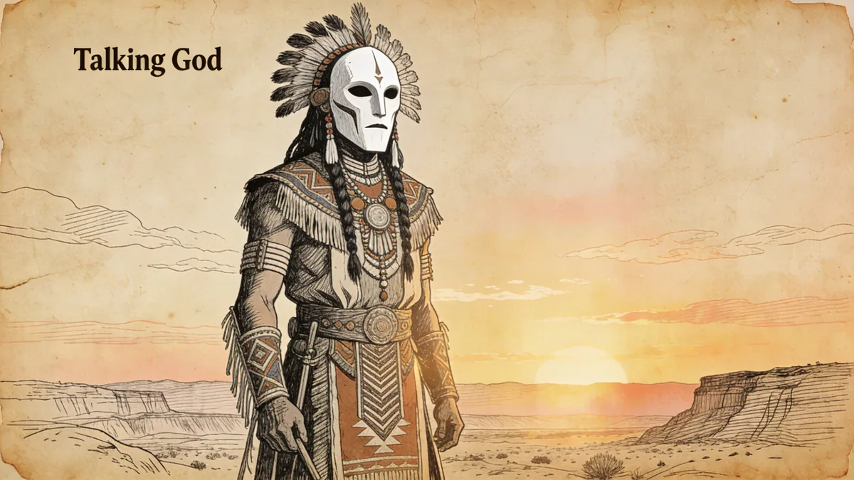 Visual depiction of Talking God