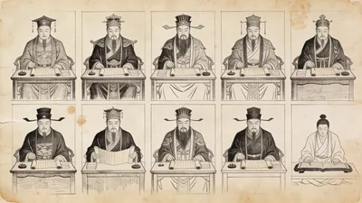 Visual depiction of The Ten Kings of Hell