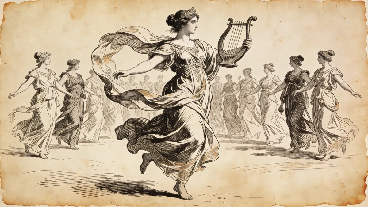 Visual depiction of Terpsichore