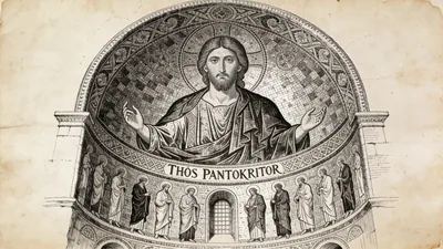Visual depiction of Theos Pantokrator
