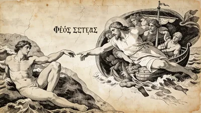 Visual depiction of Theos Soter