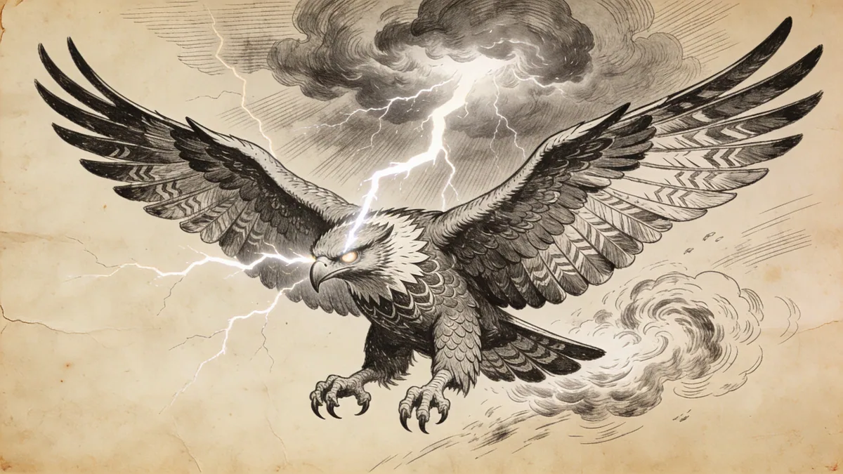 Visual depiction of Thunderbird