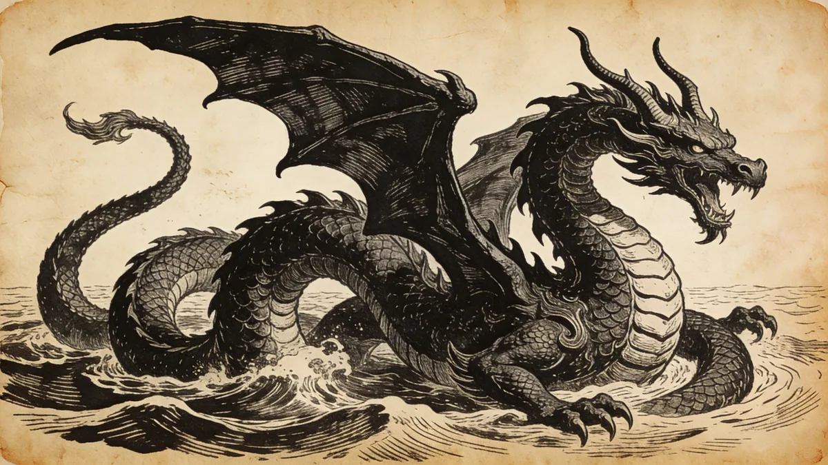 Visual depiction of Tiamat
