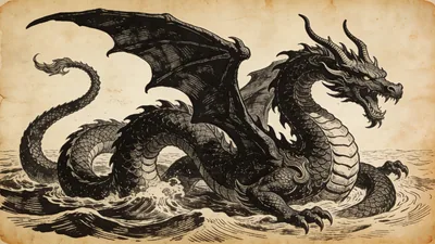 Visual depiction of Tiamat