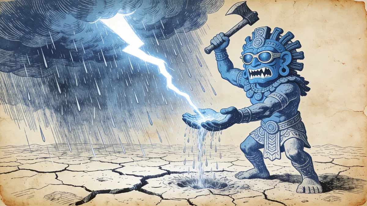 Visual depiction of Tlaloc