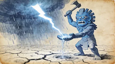 Visual depiction of Tlaloc