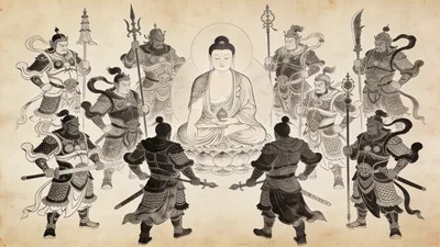 Visual depiction of The Twelve Heavenly Generals