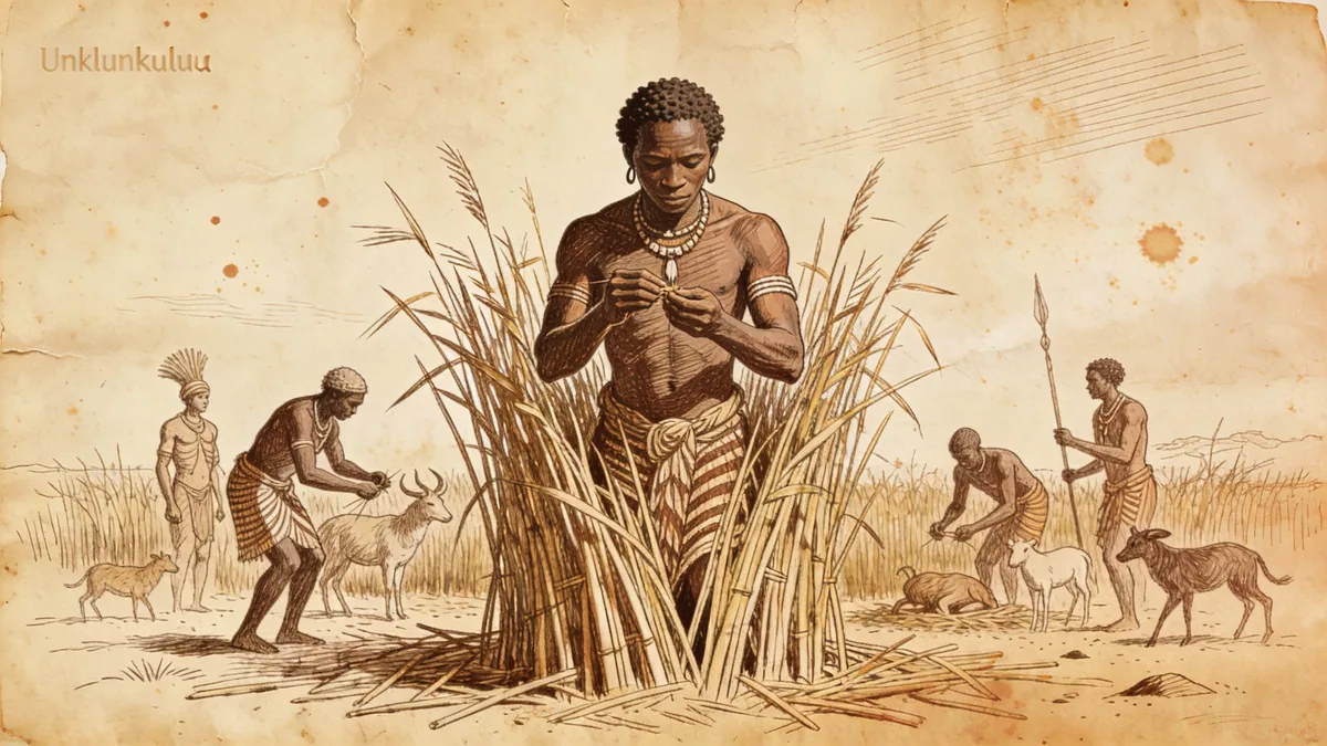 Visual depiction of Unkulunkulu