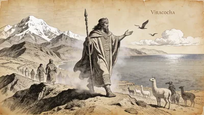 Visual depiction of Viracocha
