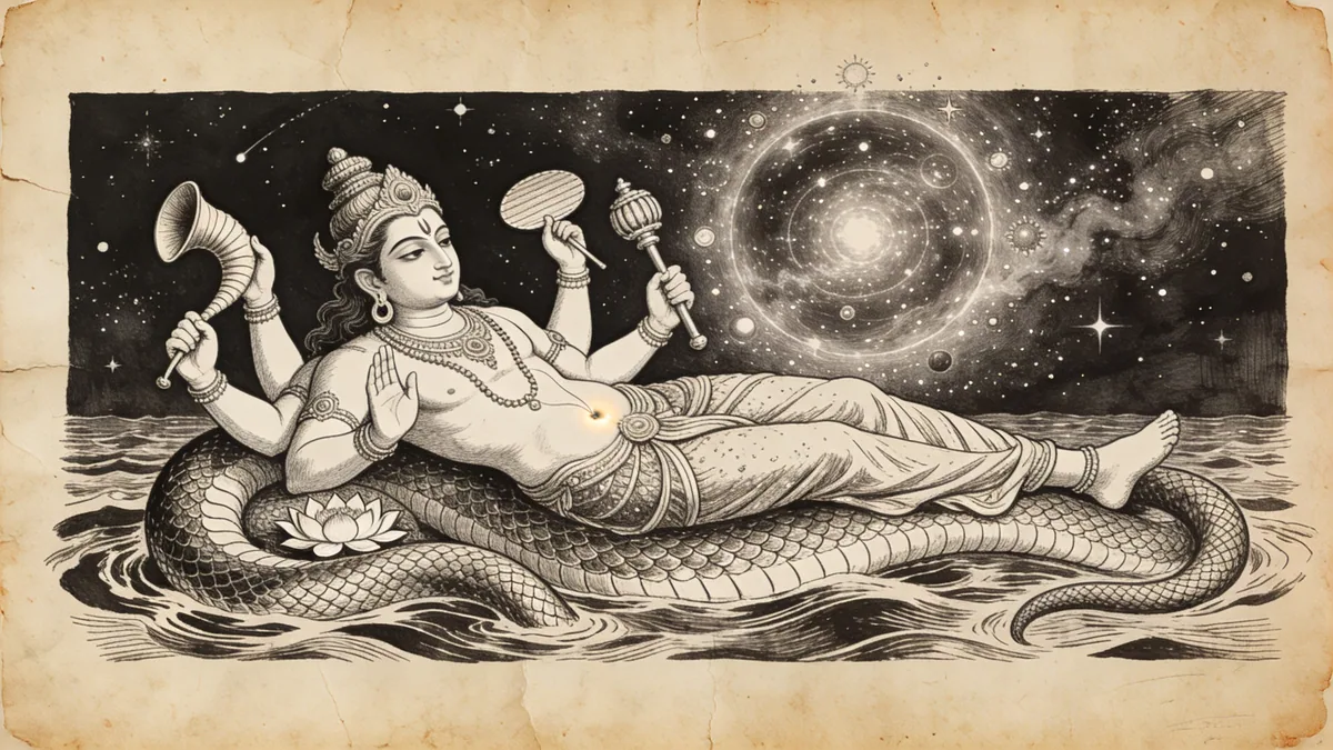 Visual depiction of Vishnu