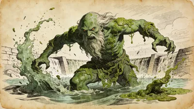 Visual depiction of Vodyanoy