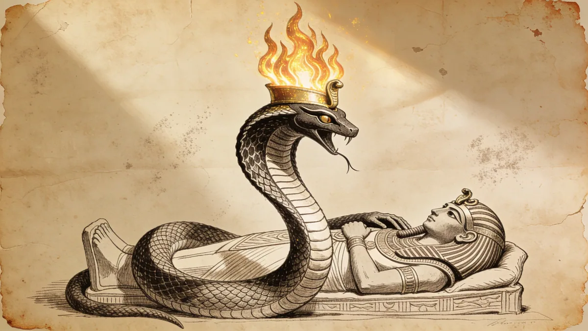 Visual depiction of Wadjet