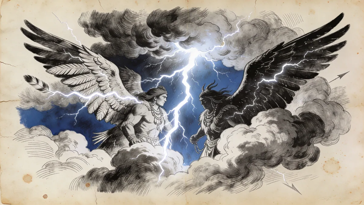 Visual depiction of Wakinyan