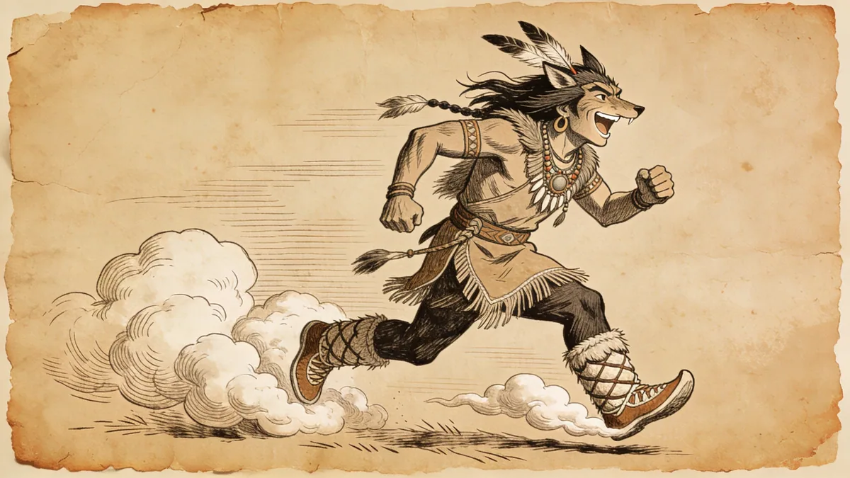 Visual depiction of Wenabozho